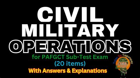 FREE PAFGCT EXAM REVIEWER (Operations, .